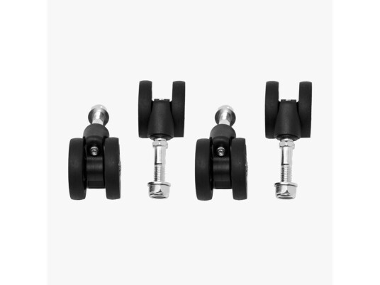 Scicon Silent Twin wheel system sett svart