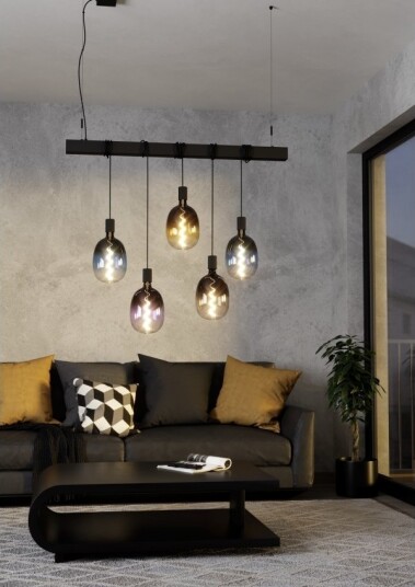 Eglo E27 T180 Deco Spiral 4W 85Lm 1800K Dæmpb. Smoke Eglo E27 T180 Deco Spiral 4W 85Lm 1800K Dæmpb. Smoke