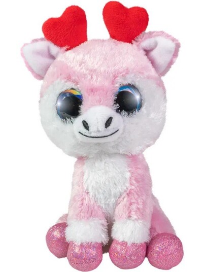 Lumo Stars kosebamse 15 cm Love Reinsdyr