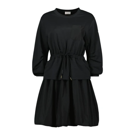 Moncler Dame Kjoler Svart M, Moncler Dame Kjoler Svart M,