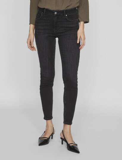Vila Visarah Wu01 Rw Skinny Jeans - Noos - Black - XS x 32