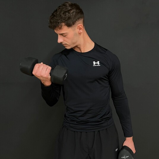 Titan Life Pro Dumbbell Aerobic 6kg, manual BLACK