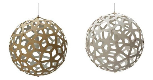 David Trubridge Coral Ø60 Hvit Taklampe David Trubridge Coral Ø60 Hvit Taklampe