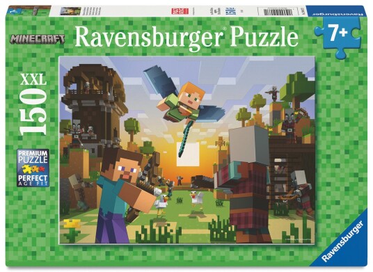 Puslespill 150 Minecraft Ravensburger Puslespill 150 Minecraft Ravensburger