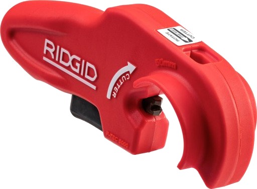 Ridgid P-Tec 5000 Plastrørskærer for Tynnvegget PVC/PP/PE Rør Ridgid P-Tec 5000 Plastrørskærer for Tynnvegget PVC/PP/PE Rør
