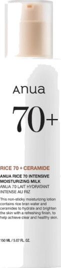Anua Rice 70 Ansiktsserum 150 ml Lett Fuktighetsmelk