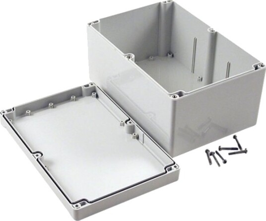 Hammond Electronics 1555VBGY 240 × 160 × 120 mm ABS Grå Kabinett
