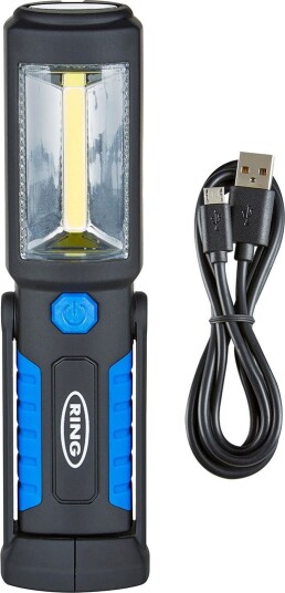 Ring Automotive Arbeidslampe RIL83 Mini LED 200 lm (Med Krok/Magnet)