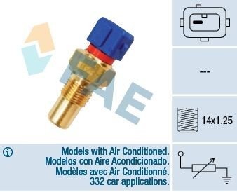 Sensor, motortemperatur FAE 32290 Sensor, motortemperatur FAE 32290