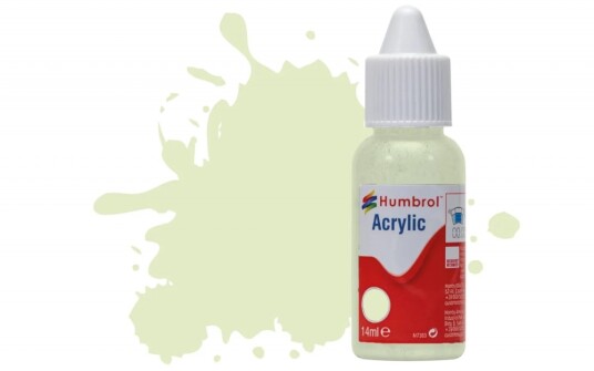 Humbrol Akryl No 90 Beige Green Matt 14ml Dropper Bottle