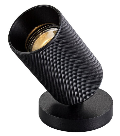 Antidark - SpotOn Circle1 Taklampe GU10 Grib Svart - Lampemesteren