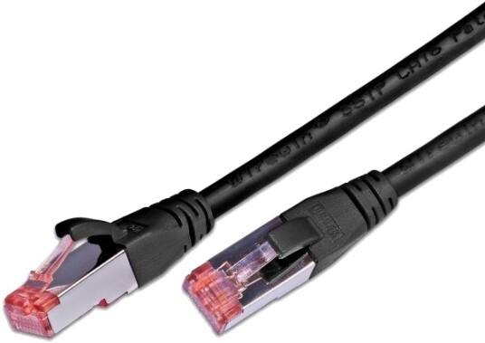 Wirewin S/FTP Cat6 10M Nettverkskabel Svart