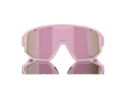 Bliz Vision sykkelbriller brown/rose multicolour linse matt powder pink steel Bliz Vision sykkelbriller brown/rose multicolour linse matt powder pink steel