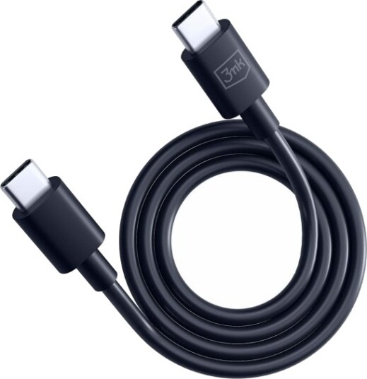 3Mk Hyper USB-C Ladekabel 100W 1,2m Svart