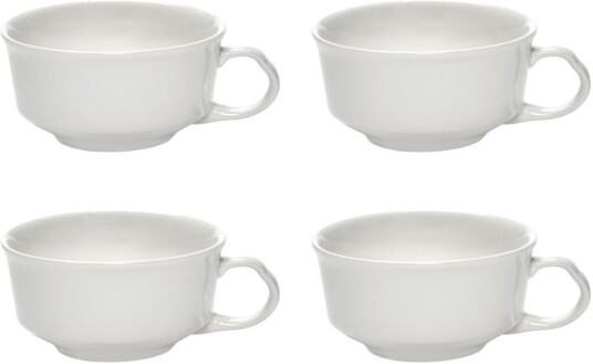 Serax Silhouette espressokopp 10 cl 4 pakn. White