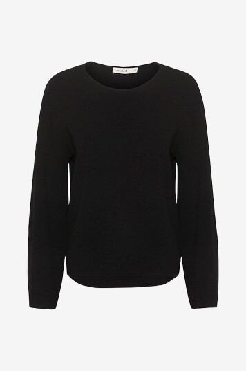 Soaked in Luxury - Topp slIndianna Pullover LS - Svart
