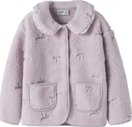 Name It Nmfrisa Teddy Card   LAVENDER FOG   92