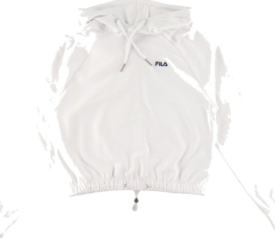 Fila Hettegenser Baalberge beskåret Bright White Fila 16 18 år 176 188 Hettegenser Hvit