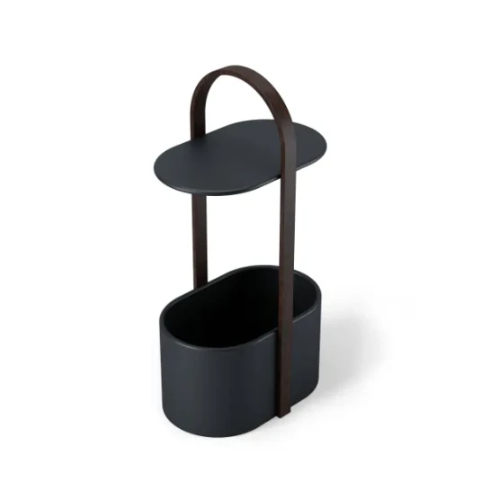 Umbra Bellwood sidebord med oppbevaring sort valnøtt