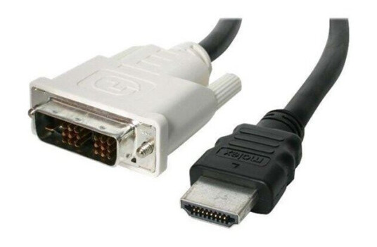 StarTech HDMI til DVI-D Kabel 1m Skjermet Svart