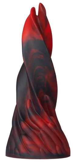 Creature Cocks Hell Kiss Twisted Tongues Silikon Dildo 19 cm - Mixed colours