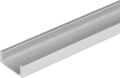 Ledvance flat aluprofil 2 utenpåliggende 1 meter