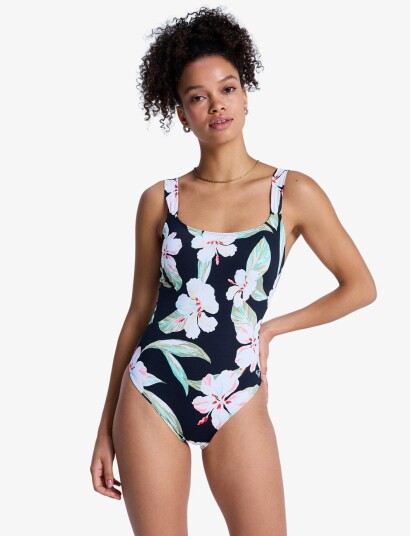 Roxy Pt Essentials One Piece   Multi/patterned   XS