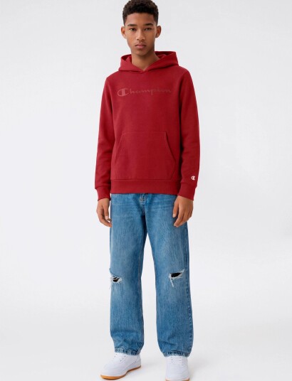Champion Hooded Sweatshirt Burgundy 102 107