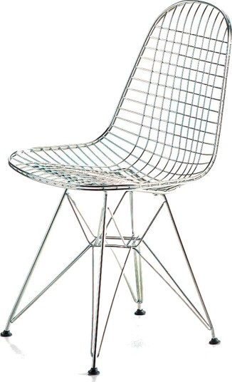 Vitra Wire DKR Spisestuestol Krom Vitra Wire DKR Spisestuestol Krom