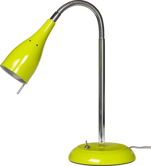 Tanum Bordlampe Med Bryter  Høyde 40 Cm  Grønn