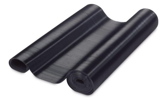 Adam Hall Accessories 85900 B Fine Rib Rubber Mat Svart 1 X 8 M