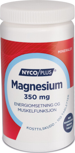 Nycoplus Magnesium 350 mg 100 tabletter