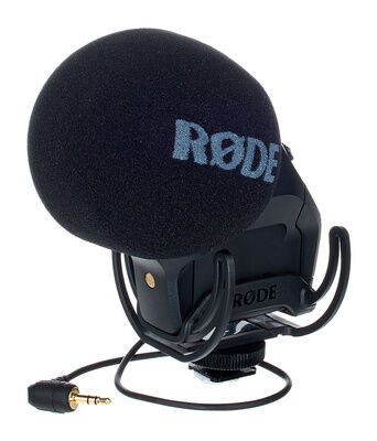 Røde Stereo VideoMic Pro Rycote Kameramikrofon Svart