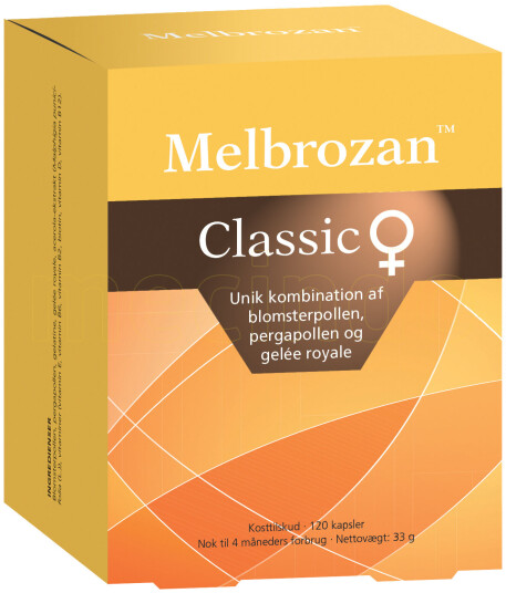 Diverse Melbrozan Classic 120 Kapsler Diverse Melbrozan Classic 120 Kapsler