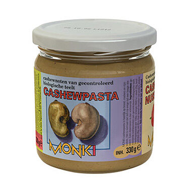 Monki Cashewnøttesmør Ø 330g Monki Cashewnøttesmør Ø 330g