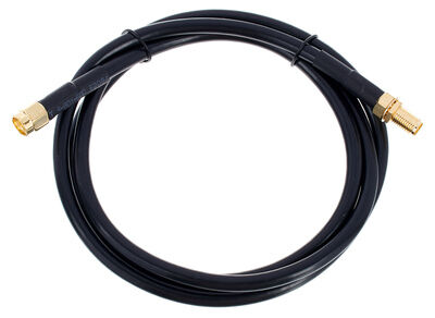 Pro Snake RP-SMA Antennekabel 1m Svart