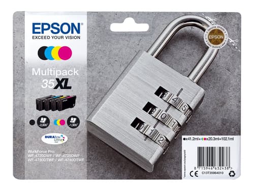 Epson Blekk Multipack (c/m/y/k) 35xl - Wf-4730