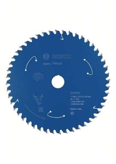 Bosch Expert For Wood Sirkelsagblad 165 mm 48 Tenner for Batteridrevne Sager