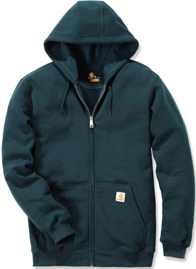 Carhartt Midweight Hettejakke med glidelås XS Svart Carhartt Midweight Hettejakke med glidelås XS Svart