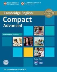 Compact Advanced Student'S Book With Answers With Cd-Rom Av Peter May