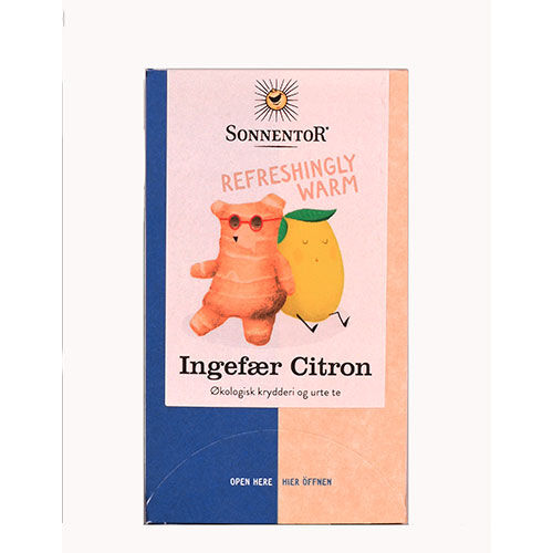 Sonnentor Ingefær Sitronte Ø 18 Poser Sonnentor Ingefær Sitronte Ø 18 Poser