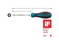Hazet HAZET 802-PH0 Værksted Stjerneskruetrækker PH 0 Klinge-længde: 60 mm DIN ISO 8764-1, DIN ISO 8764-2