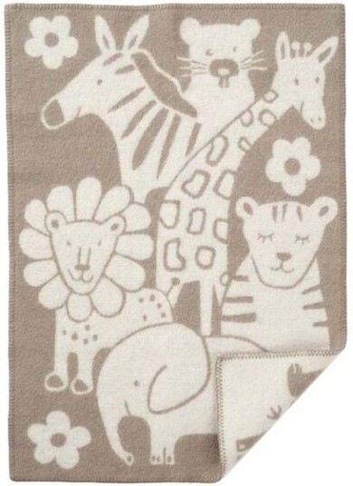 Pledd I Lammeull Picnic 65 X 90 Cm Fra Klippan