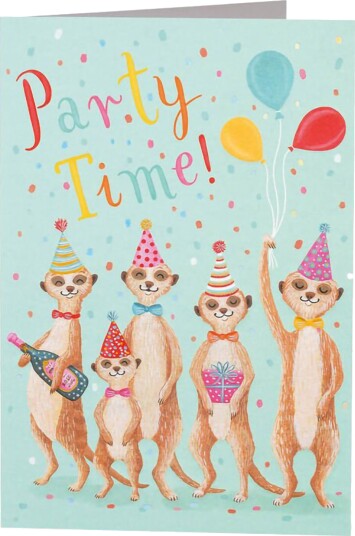 Kidek Kort Party Time Surikat 206834