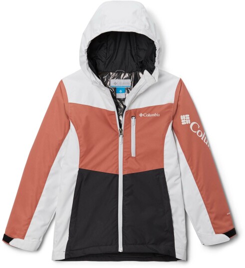 Columbia Rosie Run Skijakke Dark Coral M