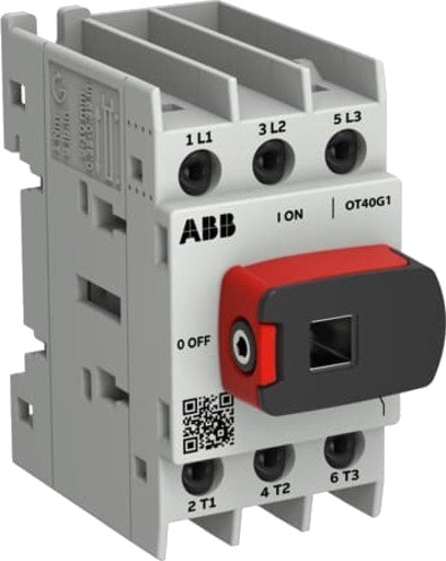 Abb Lastbryter OT40G1-3BQ 3P 40A Bunn/DIN-skinne