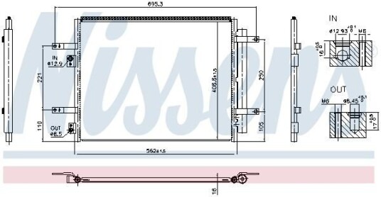 Kondensator NISSENS 941004