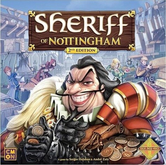 Z-Man Games Sheriff of Nottingham 2nd Edition Brettspill Engelsk