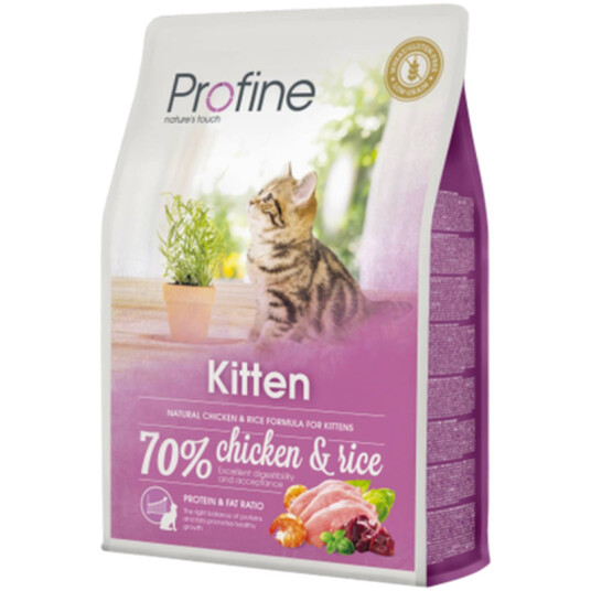 Profine Tørrfôr til Kattunge med Kylling og Ris 10 kg