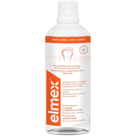 Elmex Munnvann Anti Caries Olafluor Amine Fluoride 400 ml Elmex Munnvann Anti Caries Olafluor Amine Fluoride 400 ml